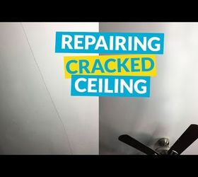 15 useful tips for covering up every eyesore in your home, Erase Ceiling Cracks With Mesh