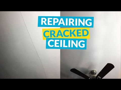 15 useful tips for covering up every eyesore in your home, Erase Ceiling Cracks With Mesh