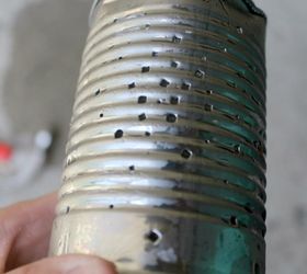 4th of july craft tin can luminaries