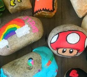 painted rocks a project to make people smile