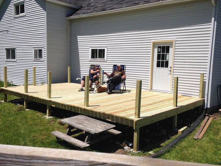 s 15 perfect outdoor projects for your backyard, Lounge Outside On Your New Deck