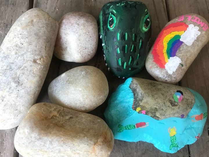 rocas pintadas un proyecto para hacer sonrer a la gente