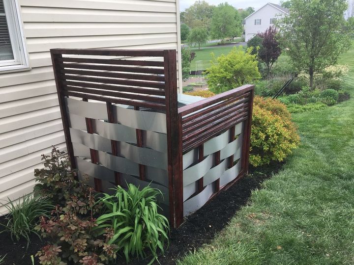 s 10 charming ways to add instant curb appeal to your home, Hide Eyesores With A Privacy Screen