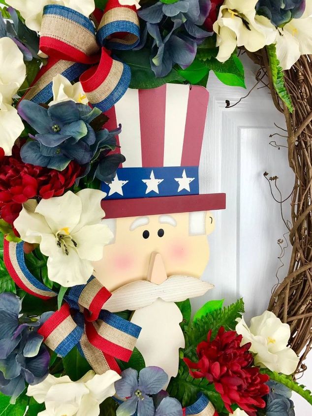 Diy Patriotic 4th Of July Memorial Day Wreath Hometalk