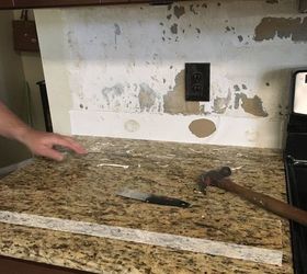 Easy Removal Of Granite Backsplash Hometalk