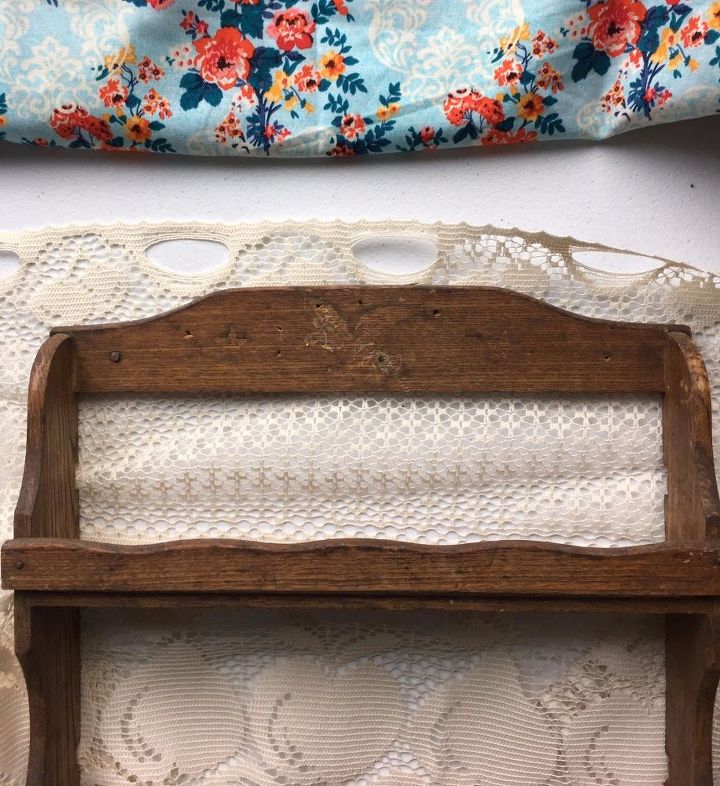 old spice rack upcycle to shabby chic jewelry organizer title