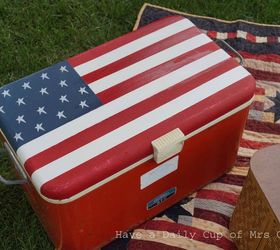 s 30 adorable diy ideas for july 4th, Chill your drinks with a patriotic cooler