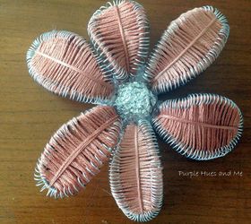 s 30 jaw dropping decorating techniques you ve never seen before, Craft textured flowers using wire and floss