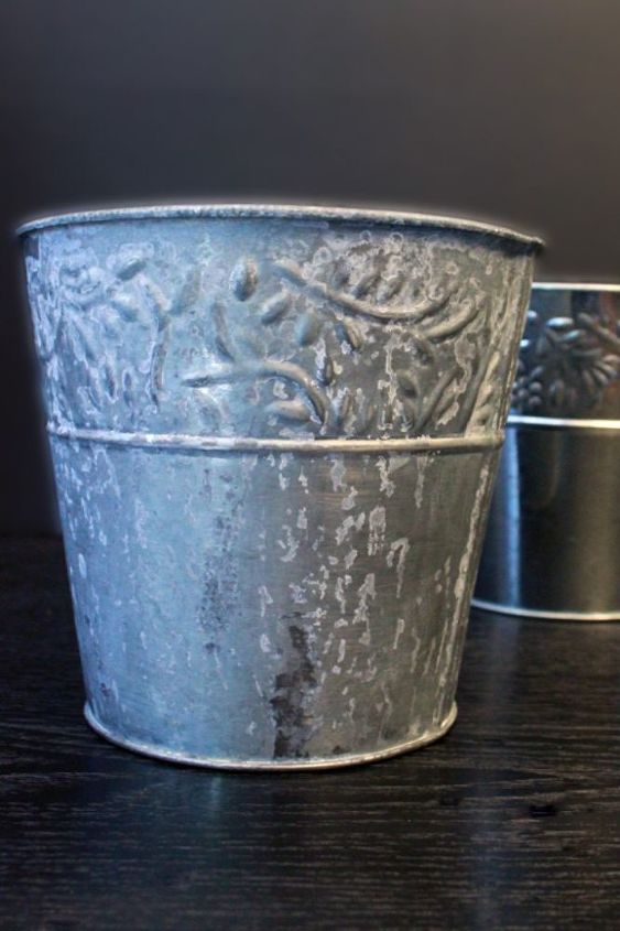 s 30 jaw dropping decorating techniques you ve never seen before, Use this easy galvanized metal technique