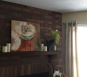 q i have a crazy corner fireplace and need to paint clad it over what