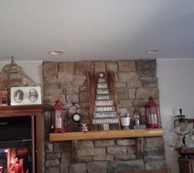 how do you continue the crown molding around a stone fireplace