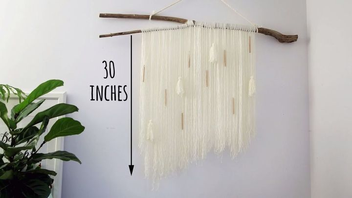 easy string wall hanging