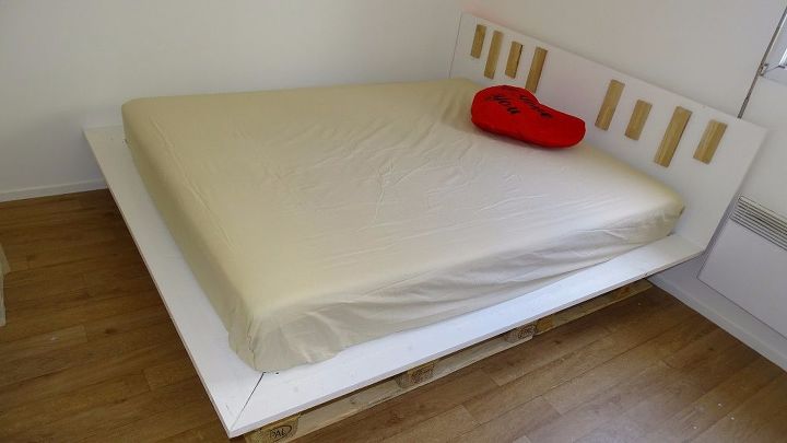 uma bela cama diy xl por menos de us 100 design moderno
