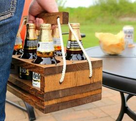 diy beer carrier a perfect gift