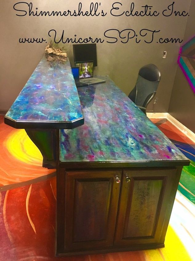 s 30 jaw dropping decorating techniques you ve never seen before, Turn laminate to polished stones