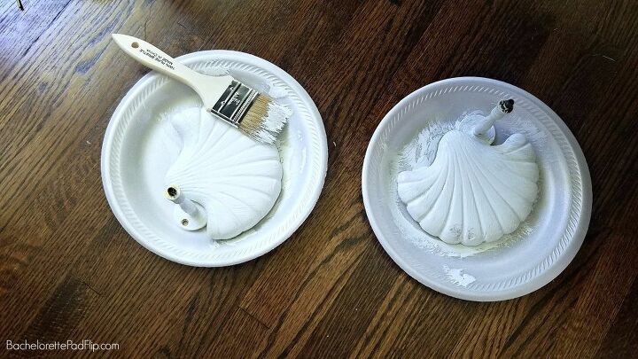 e turning 1 brass curtain tie backs into shabby chic functional decor