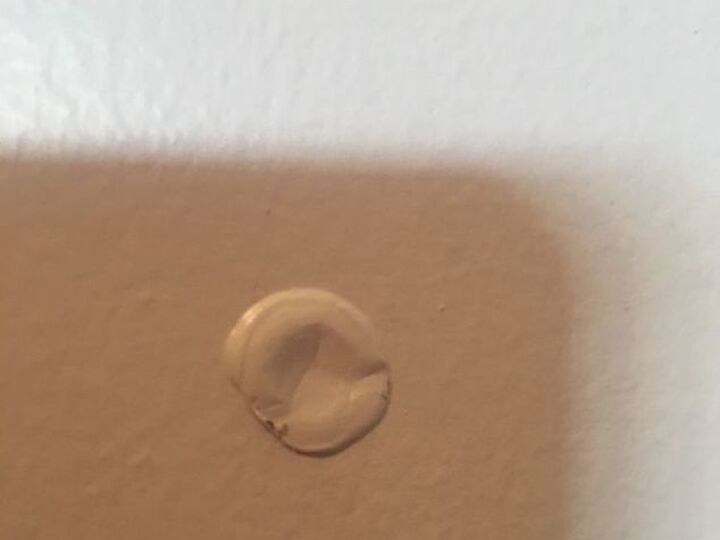 q what would cause paint to bubble after being painted