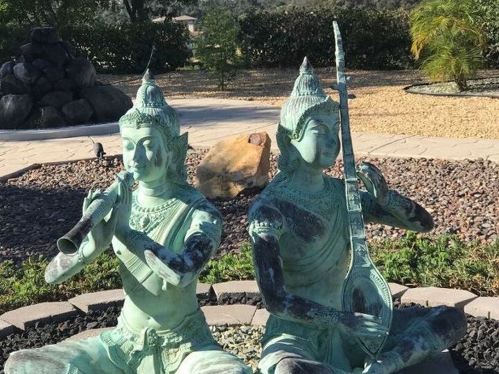 q how can i refinish my bronze thai statues