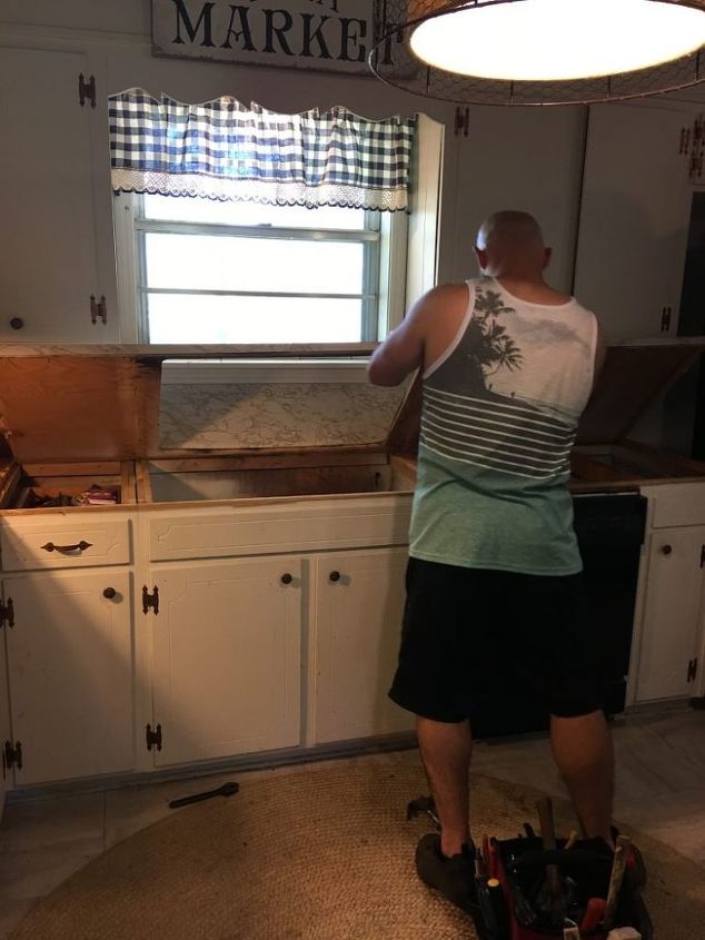 butcher block look a like countertops for under 100