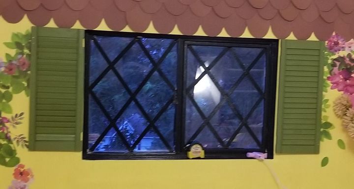 la ventana del castillo de olivia