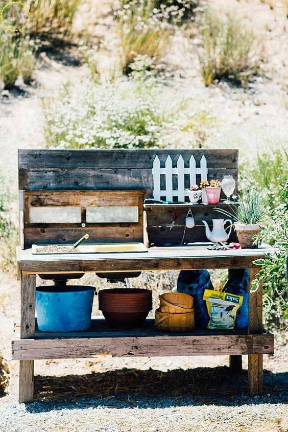 15 Pretty Potting Bench DIY Ideas- Get inspired to create your own DIY potting bench with these pretty ideas! Whether you're a seasoned gardener or just starting out, these benches will provide a beautiful and functional space for all your planting needs. | #gardening #pottingBench #DIY #diyProjects #ACultivatedNest 15 Pretty Potting Bench DIY Ideas- Get inspired to create your own DIY potting bench with these pretty ideas! Whether you're a seasoned gardener or just starting out, these benches will provide a beautiful and functional space for all your planting needs. | #gardening #pottingBench #DIY #diyProjects #ACultivatedNest