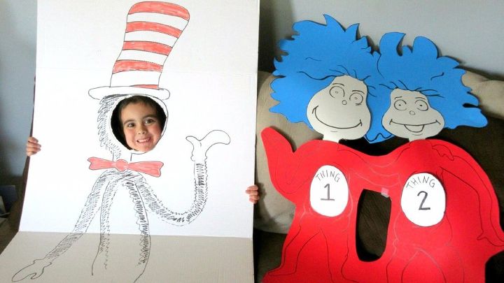 dr seuss thing one thing two birthday party tutorial, Cosa Uno y Cosa Dos Completadas