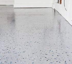 check out these 30 incredible floor transformations ideas, Give it a gym vibe with rock chips