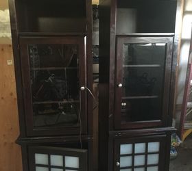 How best to paint really dark stained wood white? Hometalk