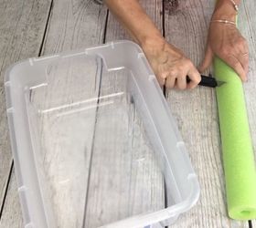 Cut up a pool noodle to make your pool so much more enjoyable this summer