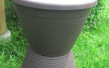 Make an Easy Outdoor Side Table
