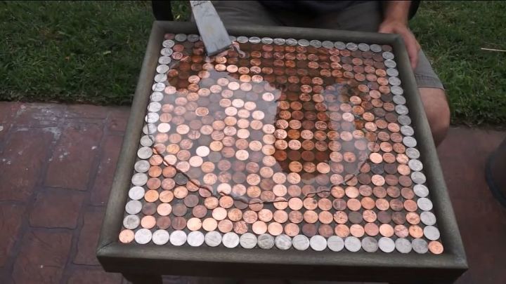 mesa top de penny diy