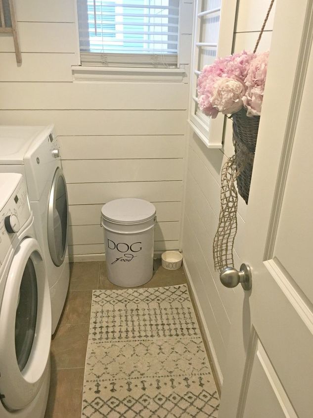 rustic laundry room reveal
