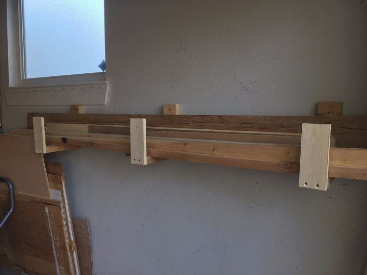 fcil bricolaje garaje soportes de madera