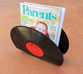 s 30 ideas to make your office look great, Vinyl album mail holder
