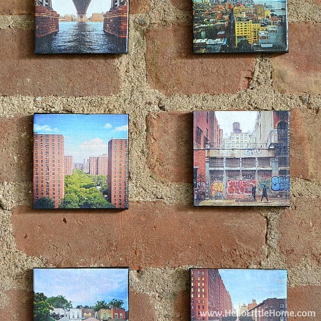 31 creative ways to fill empty wall space, Mount Instagram photos on your wall