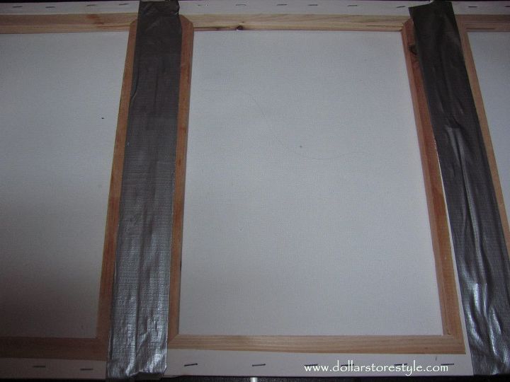 diy headboard using dollar store materials