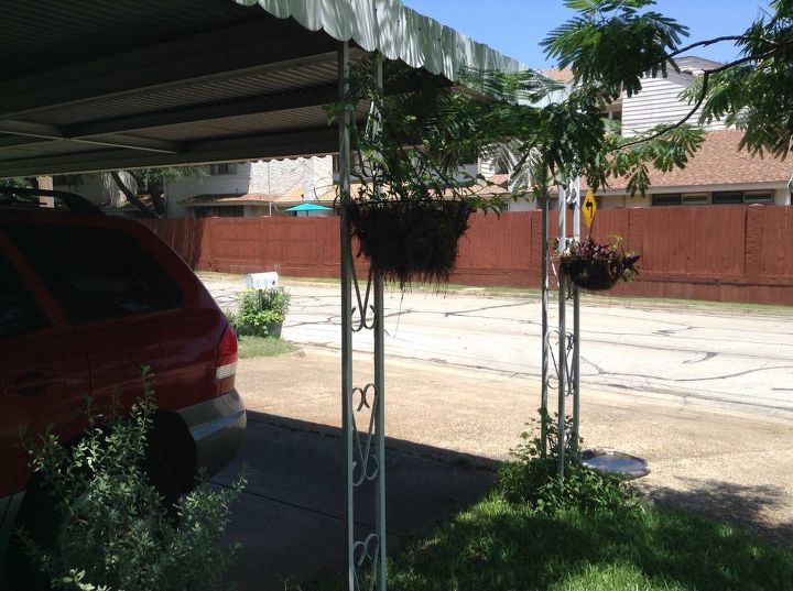 q any ideas on updating this carport