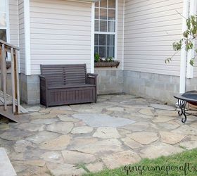 15 formas decorativas de embellecer el patio en familia, Patio de roca DIY
