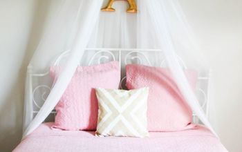 Dosel de red para cama de niñas DIY