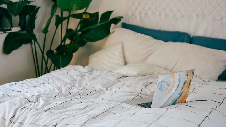 Diy Grid Duvet Cover Hometalk