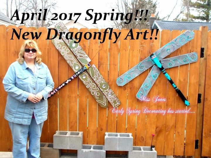 dragonflies for outdoor decorations