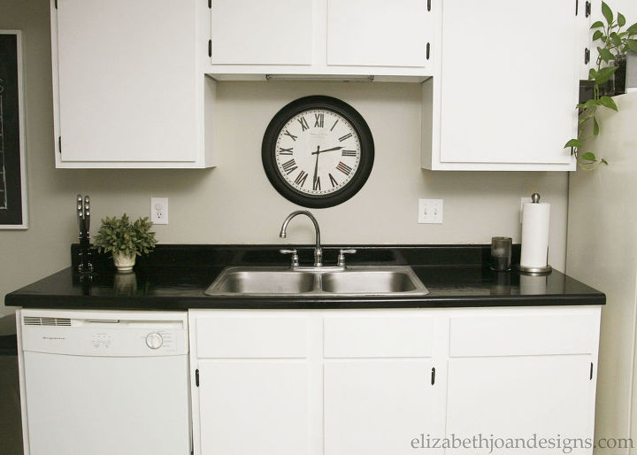 24 ideas de actualizacin para que su cocina se vea fabulosa, Pintar encimeras de laminado