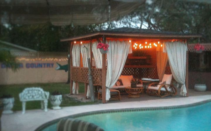 30 neat ideas to upgrade your backyard, Create a fairy tale gazebo