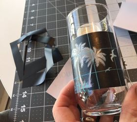 diy glass with the silhouette cameo vinyl cutting machine