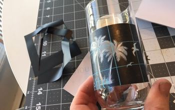 Diy German Glass Glitter Silhouette Nativity Hometalk