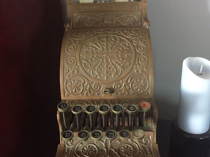 q i have an antique copper cash register how should i clean it