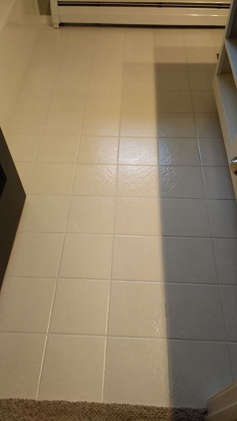 i painted and stenciled my ceramic tile