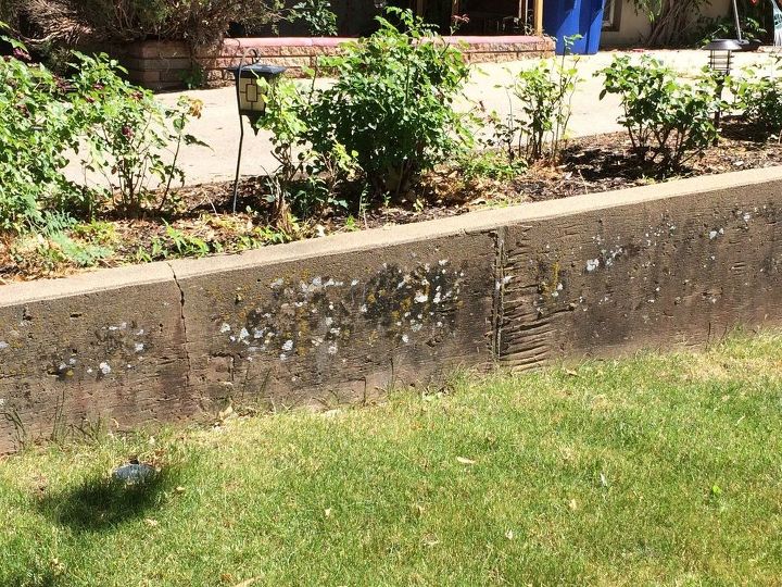 Besides Paint How Can We Improve The Look Of Retaining Wall Retaining Wall