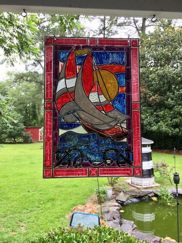 q does any one know where i could purchase plastic stained glass items