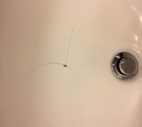 i have a huge crack in my porcelain sink what s the best way to fix
